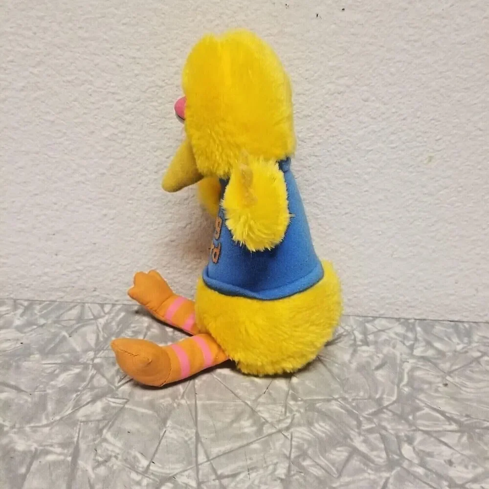 SESAME STREET 1980'S Hasbro Softies BIG BIRD 10